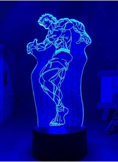 3D Illusion Led Lamp Night Light Usb Anime Bucky Grab Bucky Hamma Leader Decorate Children Bedroom Birthday Room Acrylic Desk