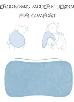 Konssy Konssy Muslin Baby Burp Cloths Sets for Unisex- 6 Pack Large 100% Cotton Burping Clothes for Newborn, Baby Girls and Boys  - Image 2