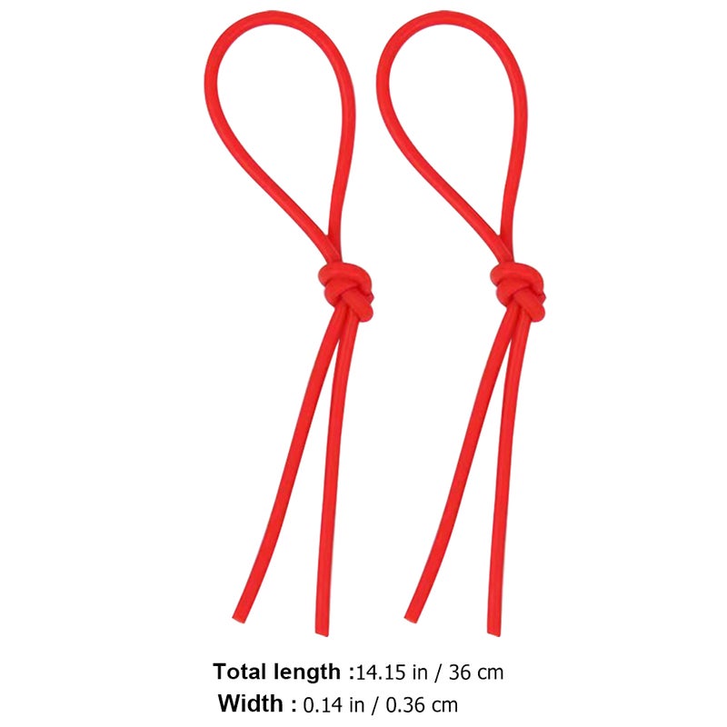 10pcs Dulcimer Rubber Band Thin Elastic Covers Practical Dulcimer Accessories - Image 3
