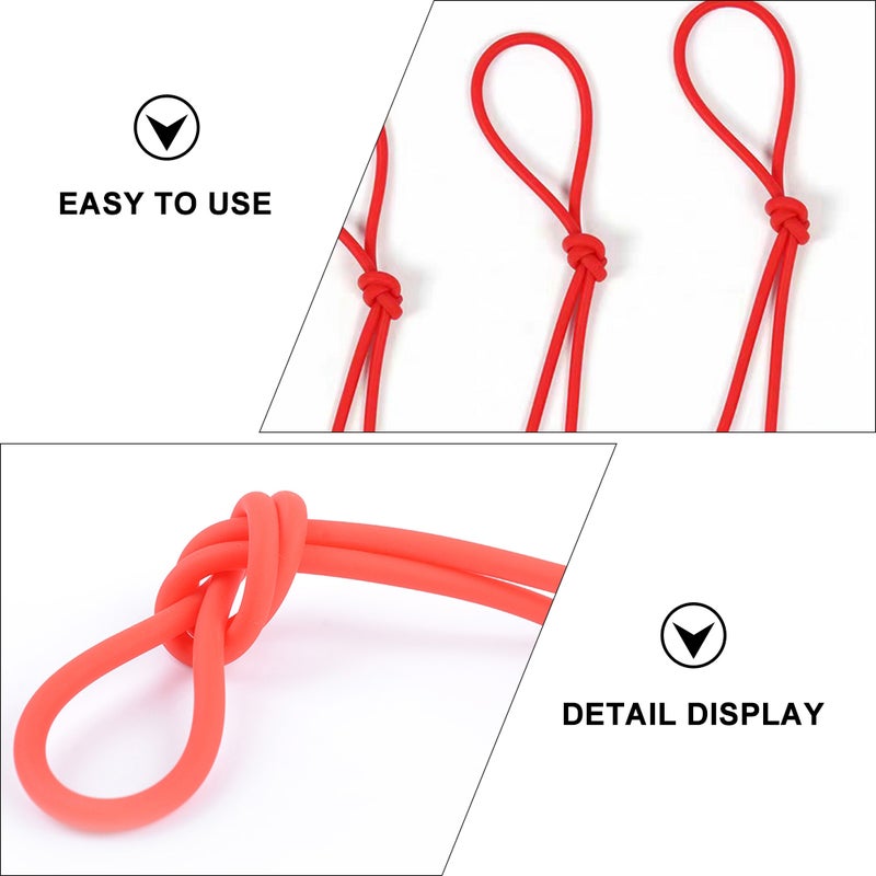 10pcs Dulcimer Rubber Band Thin Elastic Covers Practical Dulcimer Accessories - Image 5