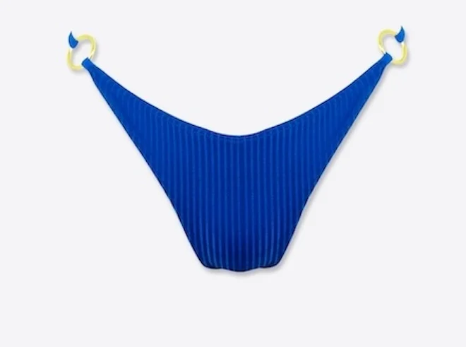 ملابس سباحة اي بي واي Mira castaway side rings recycled ribbed bottom