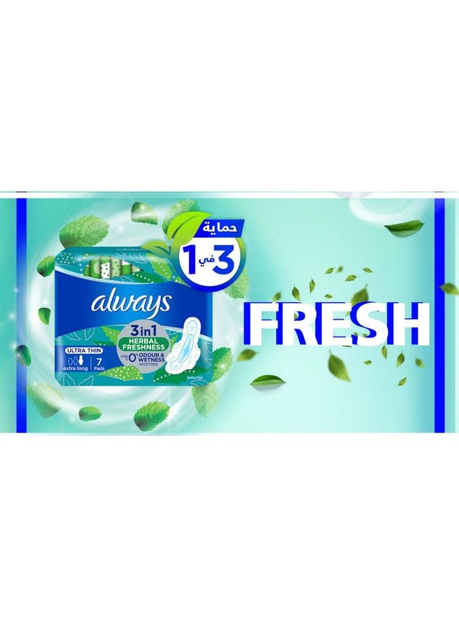 Always - Always PROTECT PLUS Maxi Thick EXtra Long Sanitary Pads With Aloe Vera 16+2 PCS - Image 1
