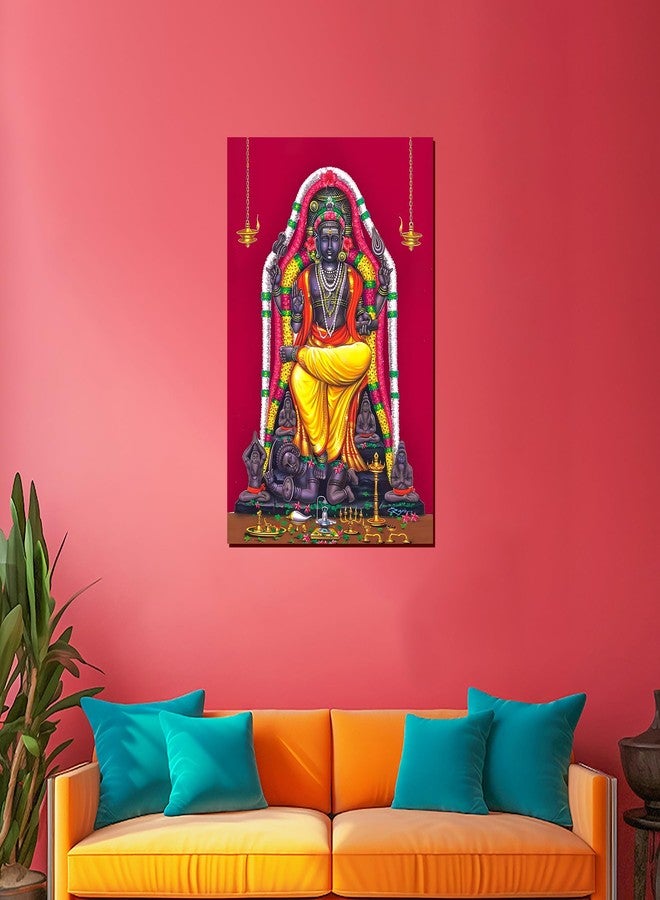 Roostaflag Lord Dakshinamurthy Sticker for Wall | Dakshinamurthy Poster Big Size | Guru Dakshinamurthy Stickers | Dakshinamurthy Wall Sticker 3d | Lord Dakshinamurthy Posters for Pooja Room, Living Room Decoration - Image 5