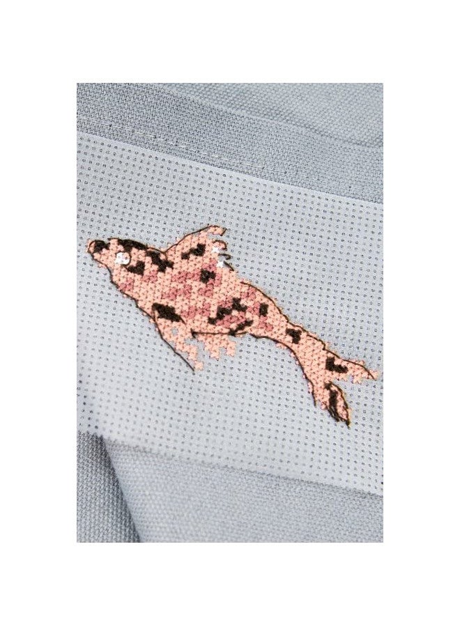 DMC DC90 Water Soluble Cross Stitch Canvas, 8 by 8-1/2-Inch, White, 14 Count - Image 3