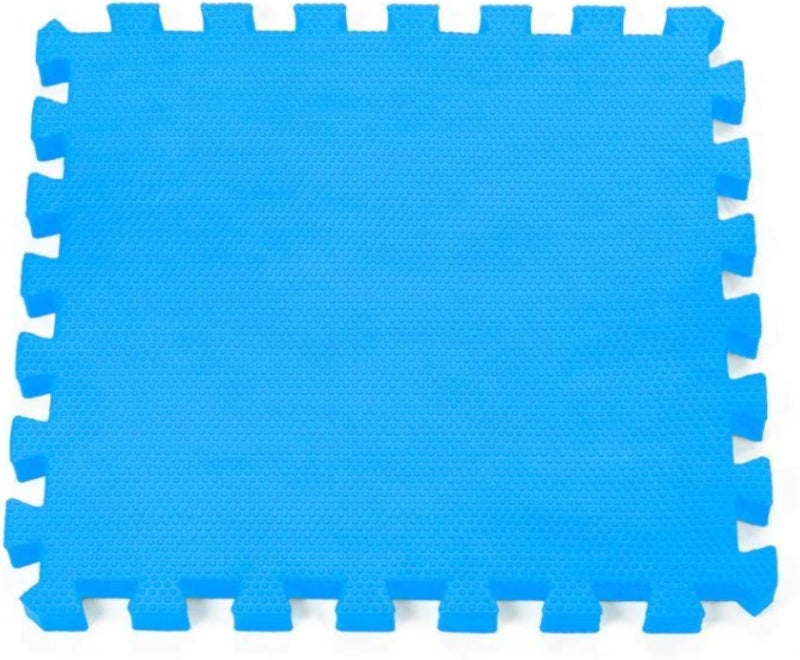 Foam tiles floor gym playground kids rooms blue color 20mm thick 100x100cm