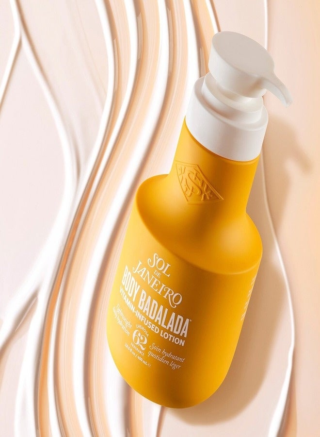 سول دي جينيرو لوشن الجسم بادالادا™ من سول دي جانيرو مع حمض الهيالورونيك لترطيب يومي - مرطب للجسم سريع الامتصاص، مُعزز للرطوبة لبشرة ناعمة وملساء ومرنة - ٤٠٠ مل - Image 2