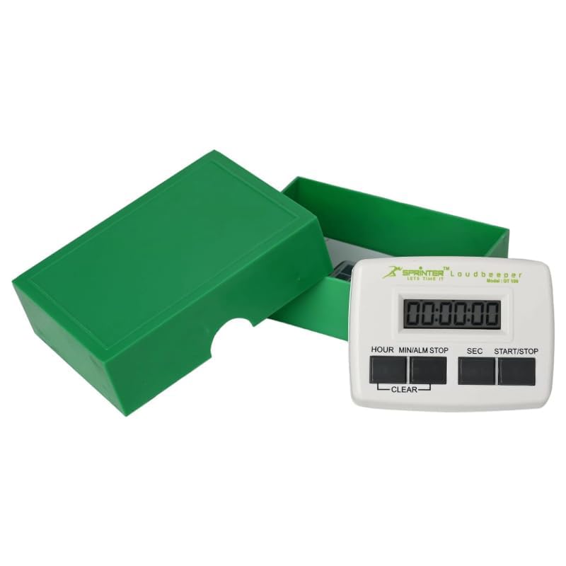 LABART White Digital Timer DT 109 with Extra Loud Sound for Laboratories Kitchen - Image 3
