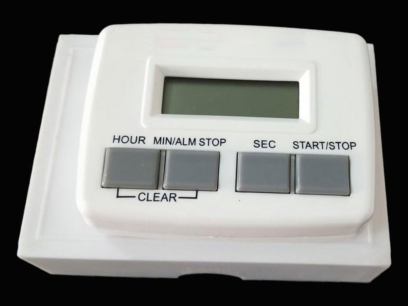 LABART White Digital Timer DT 109 with Extra Loud Sound for Laboratories Kitchen - Image 5