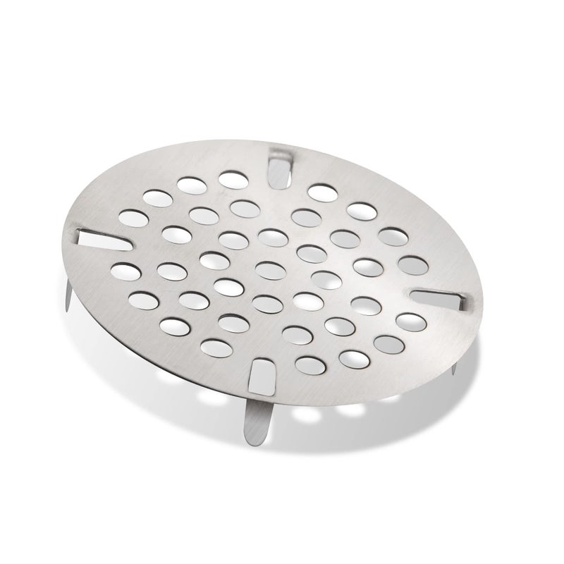 STEADYKLEEN  35inch Commercial Sink Strainer on 3 Tier Sink Twist Waste Drain Durable Flat Kitchen Strainer with Tabs not Meant for Residential use