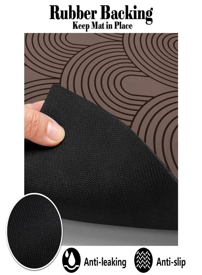 Ayiashiab Dog Food Mats for Floors Absorbent, Pet Cat Food Mat - Quick Dry Dog Bowl Mats for Food and Water, Eco-Friendly Boho Pet Supplies - Image 4