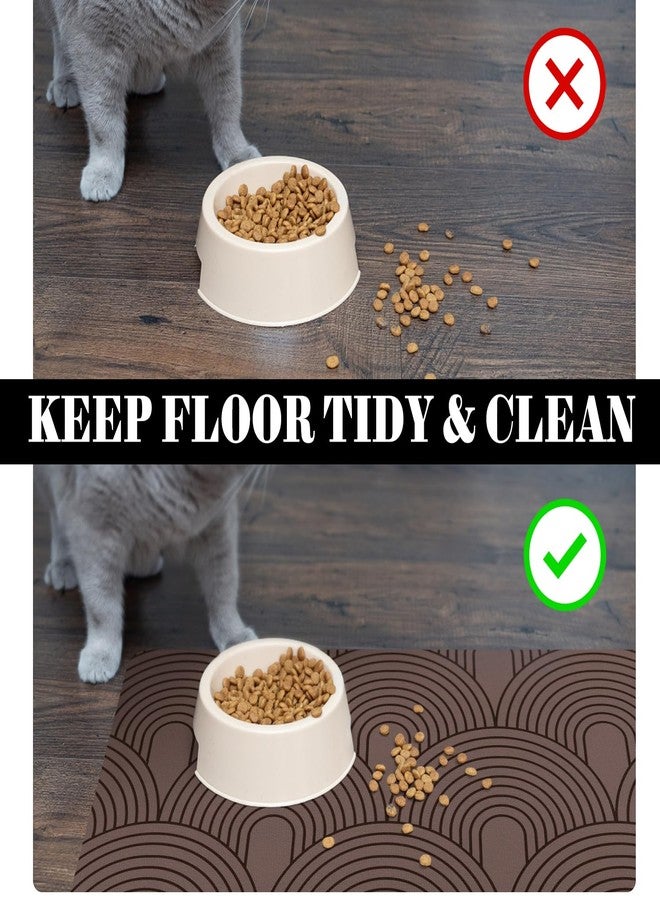 Ayiashiab Dog Food Mats for Floors Absorbent, Pet Cat Food Mat - Quick Dry Dog Bowl Mats for Food and Water, Eco-Friendly Boho Pet Supplies - Image 5