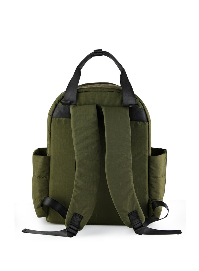 insular Waterproof Diaper Bag With Stroller Strap - Image 3