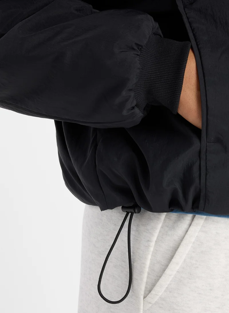 New Balance Linear Heritage Woven Bomber Jacket