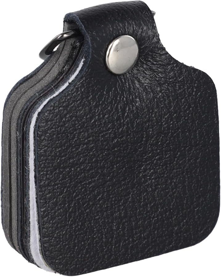 Reusable Leather Cotton Fly Drying Patch Holder Case For Dry Flies Fishing - Image 2