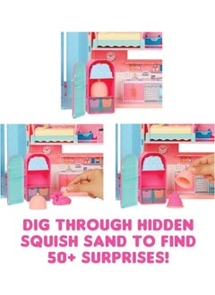 L.O.L. SURPRISE! منزل سحري من LOL Surprise! Squish Sand مع طفل صغير MGA-593218  - Image 3
