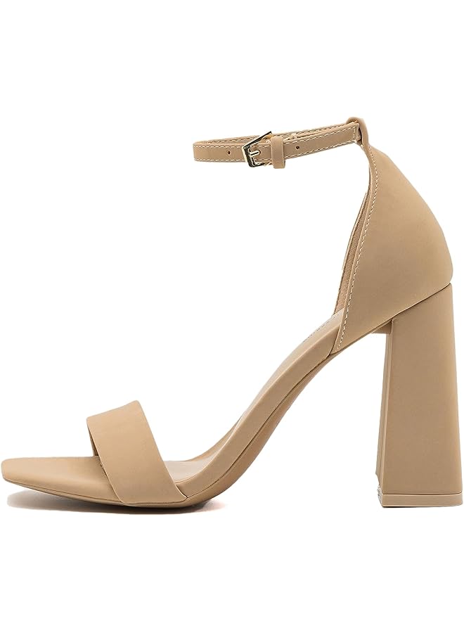 كول ات سبرنج 16539901 صندل لوسيتا بكعب للنساء - عظمة، مقاس واحد - Image 1