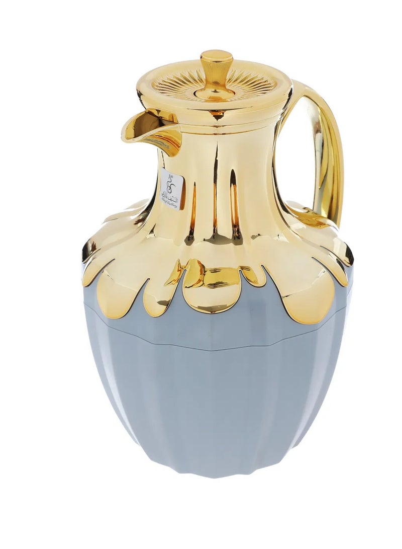 السيف غاليري ترمس شادن إفرست، 1 لتر، حافظة داخلية زجاج - سماوي - Image 4