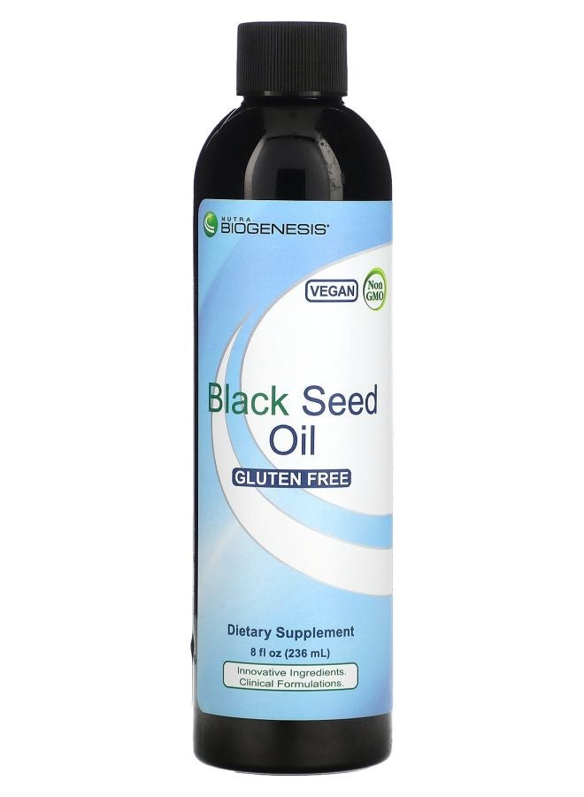 Nutra BioGenesis Black Seed Oil 4.6 g 8 fl oz (236 ml) - Image 1
