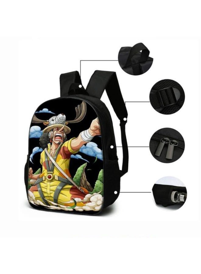 general The latest universal cartoon printed three piece practical bag combination (suitable for students, children, friends, outings, mountain climbing, etc.) - Image 5
