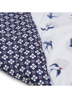 Home-Tex Design 3-Pcs Hometex Design 100% Cotton King Size Printed Reversible Duvet Cover Set 1 Duvet Cover 240x200 cm + 2 Pillow Covers 50x80 cm  - Image 5