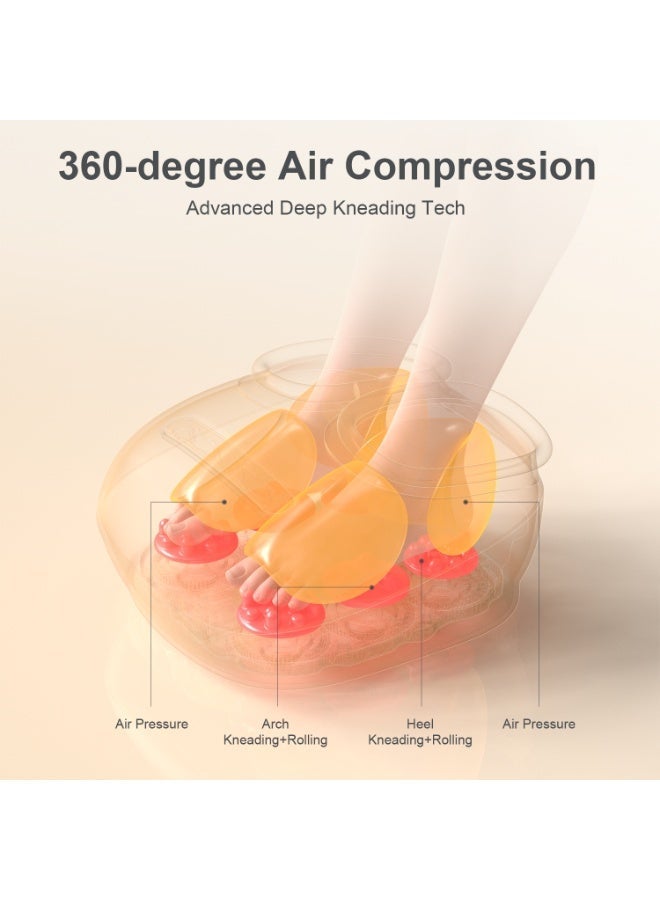 Nekteck Shiatsu Foot Massager Machine with Soothing Heat, Deep Kneading Therapy, Improve Blood Circulation and Foot Wellness,Relax for Home or Office Use - Image 4