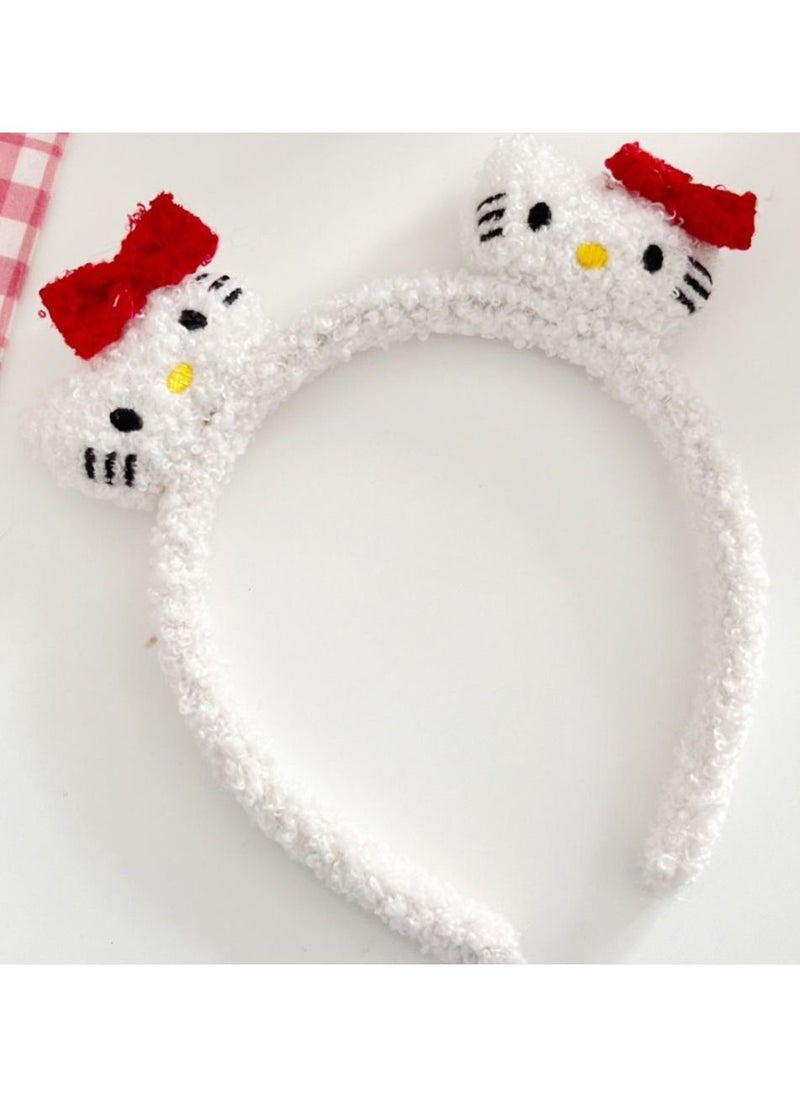 White Hello Kitty Headband
