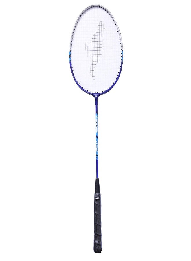 مضرب تنس الريشة GRS® GRQ13 المصنوع من الألومنيوم، طقم من قطعتين و3 قطع من كرات الريشة، حبل القفز (متعدد الألوان) - Image 3