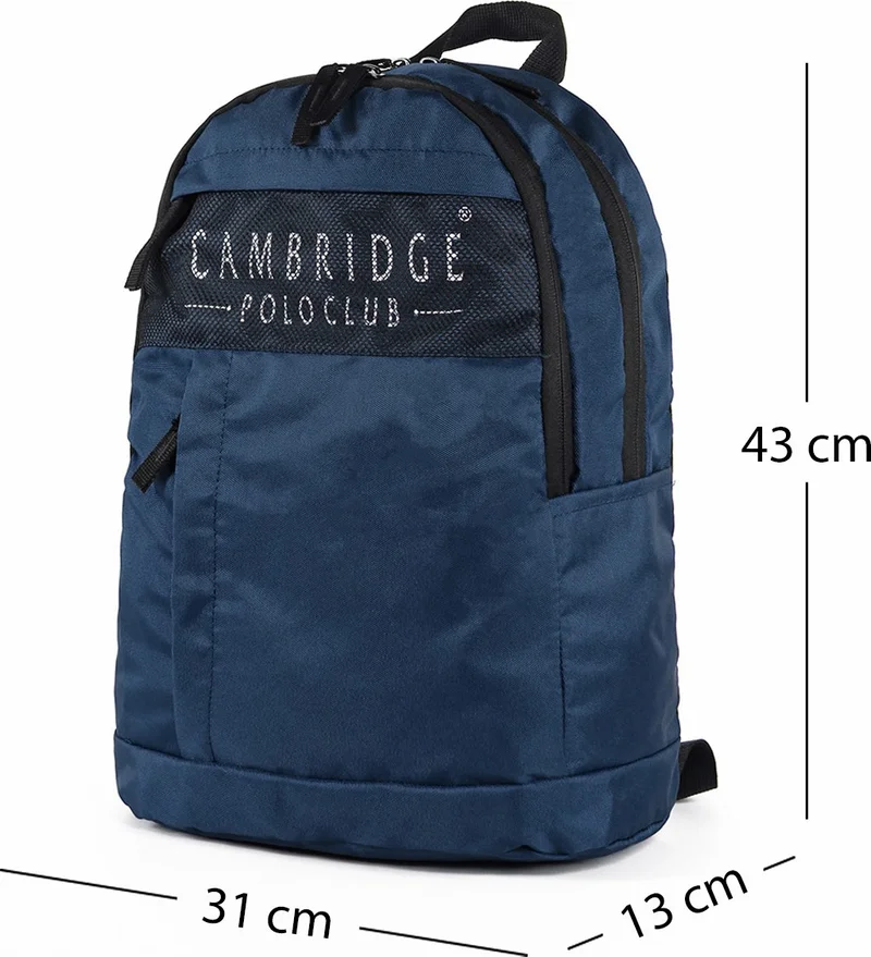 كامبريدج بولو كلوب Backpack PLCAN2105-DARK BLUE