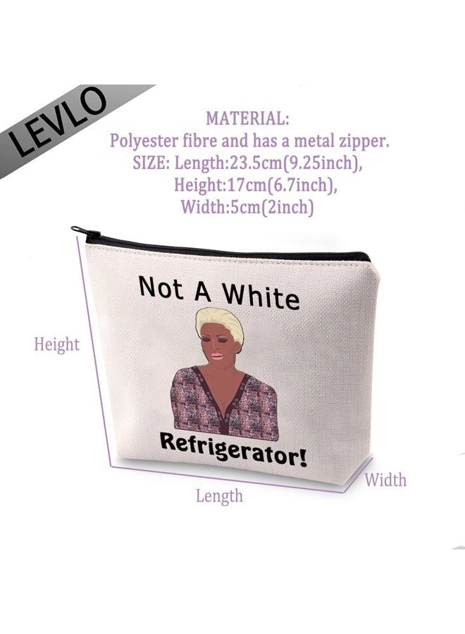 LEVLO Funny Housewives Gifts Not A White Refrigerator Makeup Bags Housewives Party Gifts(Not A White Refrigerator) - Image 2