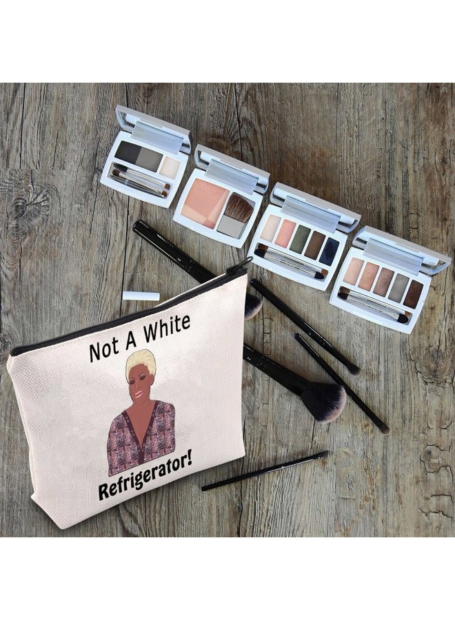 LEVLO Funny Housewives Gifts Not A White Refrigerator Makeup Bags Housewives Party Gifts(Not A White Refrigerator) - Image 3
