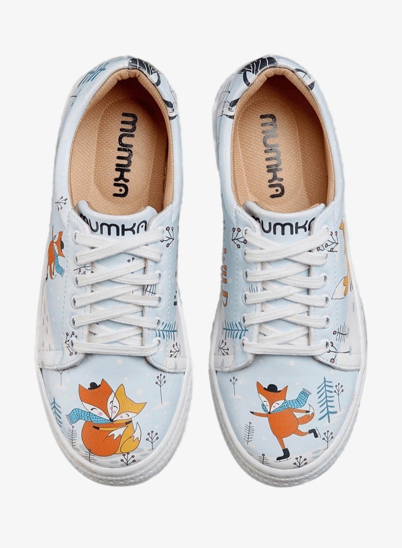 Mumka Wild and Free Fox Sneakers - Image 3