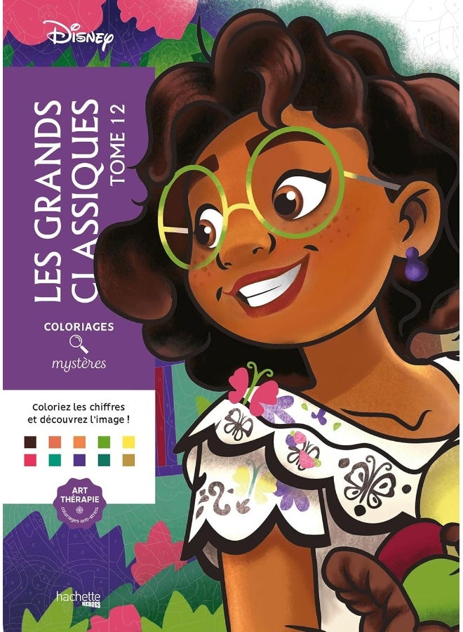 Coloriages mystères Disney - Les Grands classiques Tome 12 - Image 1