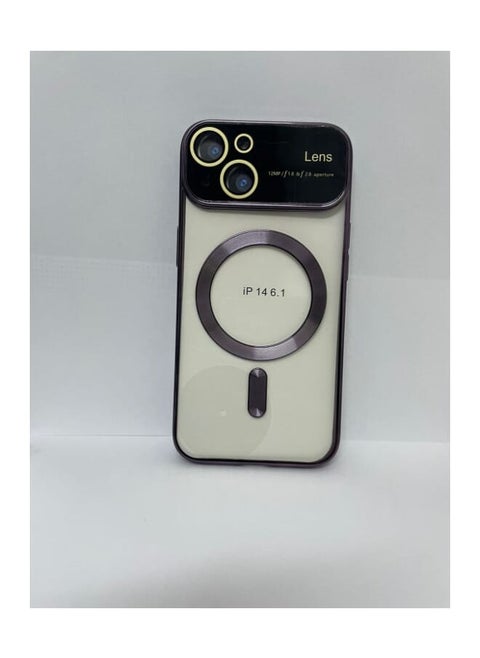 For iPhone 14 Mag Safe Hard Slim Case Camera Lens Protector Multicolour