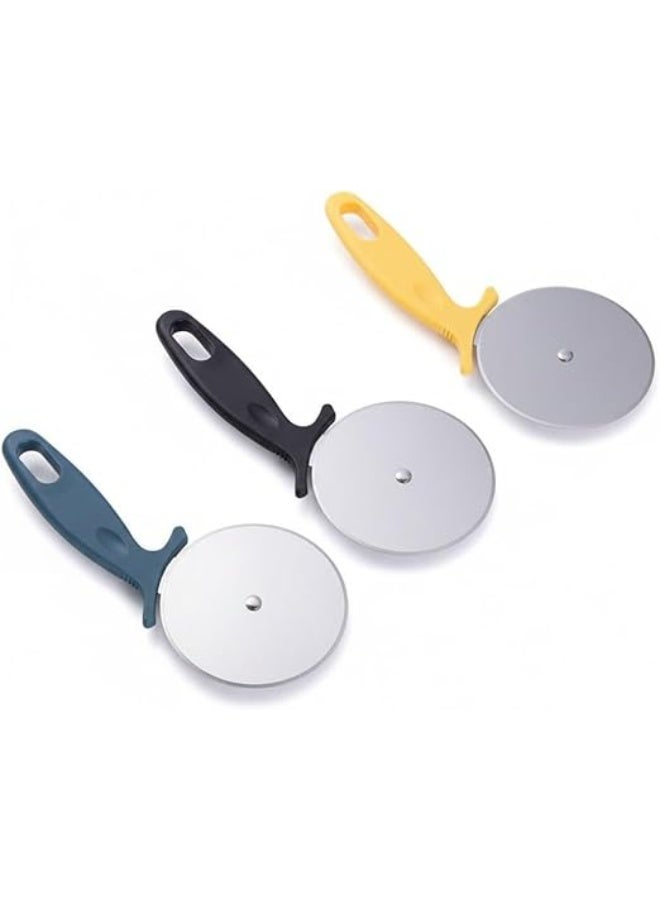 قطاعة بيتزا حادة وعصرية – لتقطيع البيتزا والمخبوزات بسهولة ودقة – أزرق (Z) - Image 3