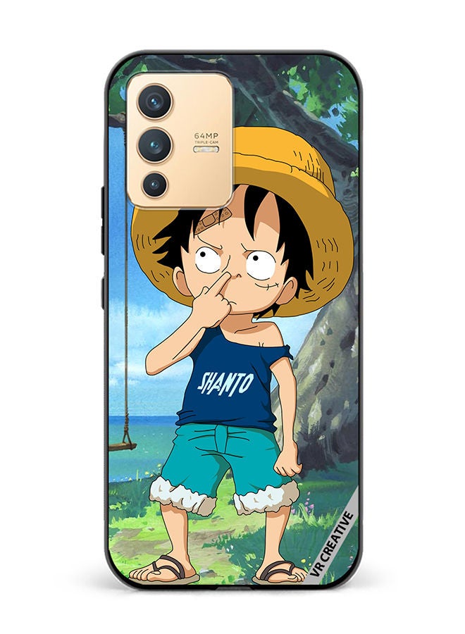 VR CREATIVE Protective Case Cover For Vivo V23 5G Monkey Dluffy Design Multicolour - Image 1