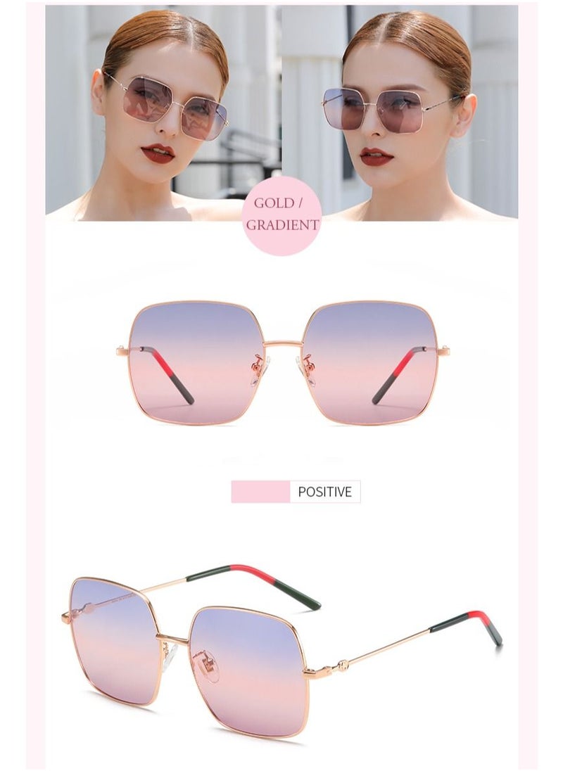 KATELUO - sunglasses Original For women Oversized Polarized UV400 Protection Category 3 Gradient - Image 1