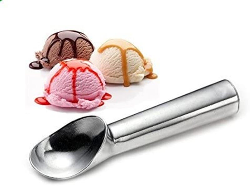 Zittop Ice Cream Scoop With Modern Heat-Conducting Aluminum Ergonomic Handleby-Scoops Icecream Easily| 2 Ounce Portion| One-Piece Design - Image 1