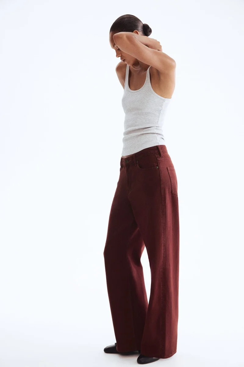 H&M Wide Regular Jeans