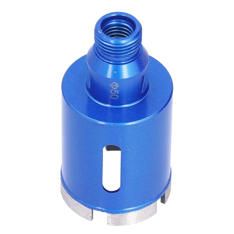 قاطع ثقب 50 مم للبلاط والسيراميك والرخام والجرانيت مع فتحة شريحة L لأداة طاحونة الزاوية - Image 1