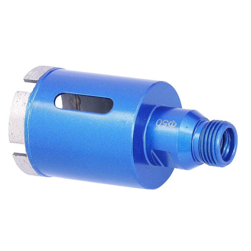 قاطع ثقب 50 مم للبلاط والسيراميك والرخام والجرانيت مع فتحة شريحة L لأداة طاحونة الزاوية - Image 3