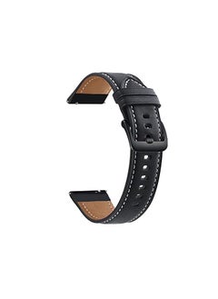 Dado Leather Replacement band Compatible with Huawei Watch Buds, 22 mm leather strap, Can fit Huawei for GT3 | GT2 | GT and Amizfit GTR watches  - Image 2