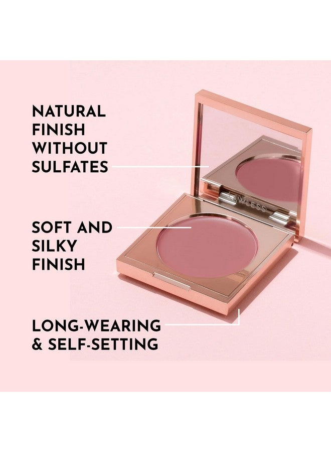 LAWLESS Pinch My Cheeks Soft-Blur Cream Blush - Angel - Premium Blush with Natural Ingredients to Re-Energize and Protect the Skin While Imparting a Soft, Cloudy Finish - 0.18 oz - Image 3