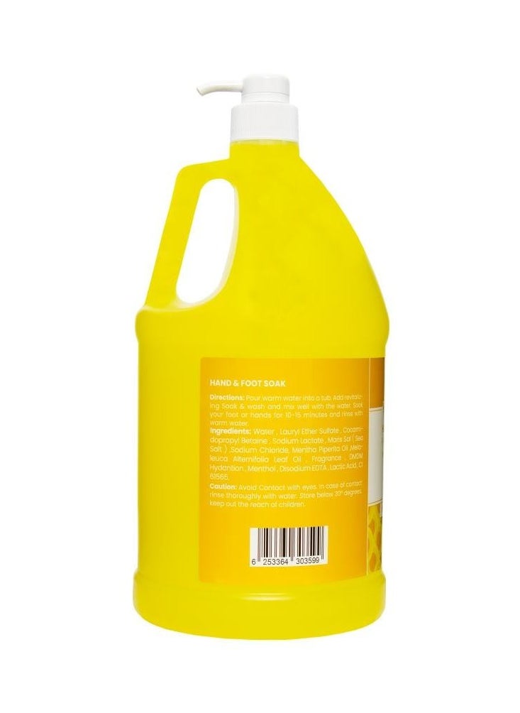 globalstar Globalstar Hand & Foot Soak With Lemon Essential Oil & Sea Salt 3.8L  - Image 2
