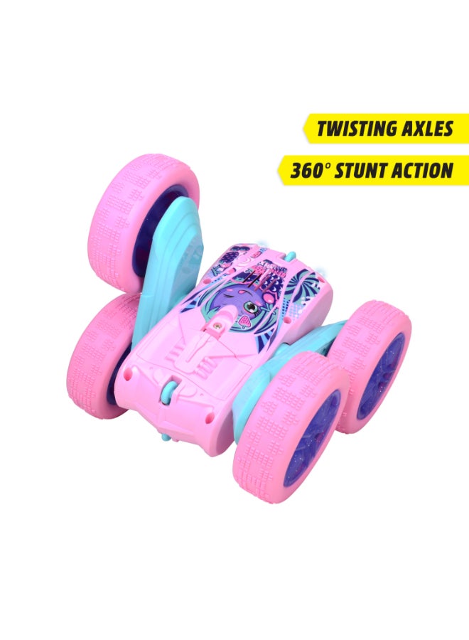 Dickie Toys - RC Car Berry Shaker - Remote Controlled Car from 6 Years for 360° Stunts, Remote Control Car for Children, 8 km/h, 2.4 GHz Remote Control Including Batteries, Ready to Play - Image 4