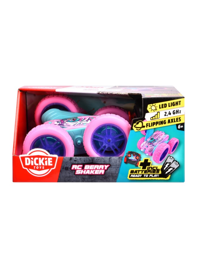 Dickie Toys - RC Car Berry Shaker - Remote Controlled Car from 6 Years for 360° Stunts, Remote Control Car for Children, 8 km/h, 2.4 GHz Remote Control Including Batteries, Ready to Play - Image 2