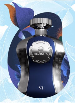 Afnan Highness VI Blue Unisex Eau De Parfum, 100ML  - Image 5