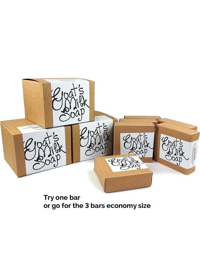 Missame Handmade Fresh Goat'S Milk Bar Soap Olive Oil Based With Organic Shea Butter (Moroccan Vanilla 3 Bars (Economy Pack)) - Image 4