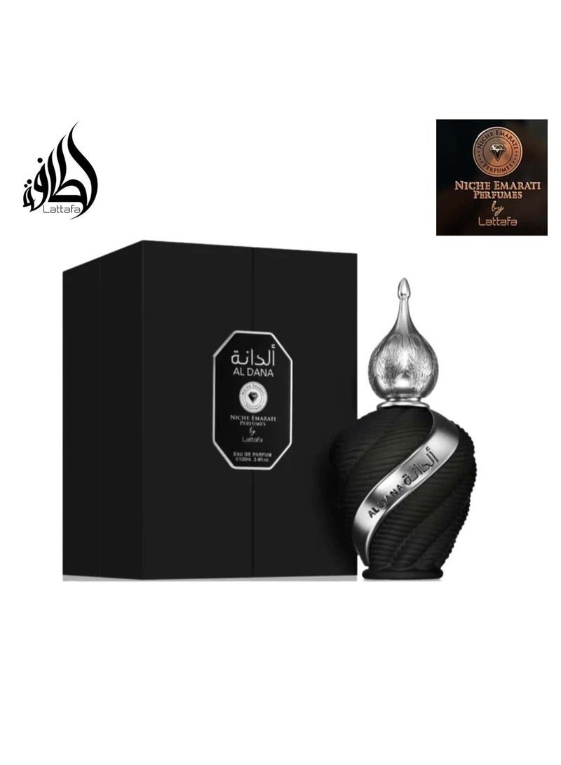لطافة ماء عطر عربي نيش إماراتي الدانة للرجال والنساء، أو دو بارفان، 100 مل - Image 1