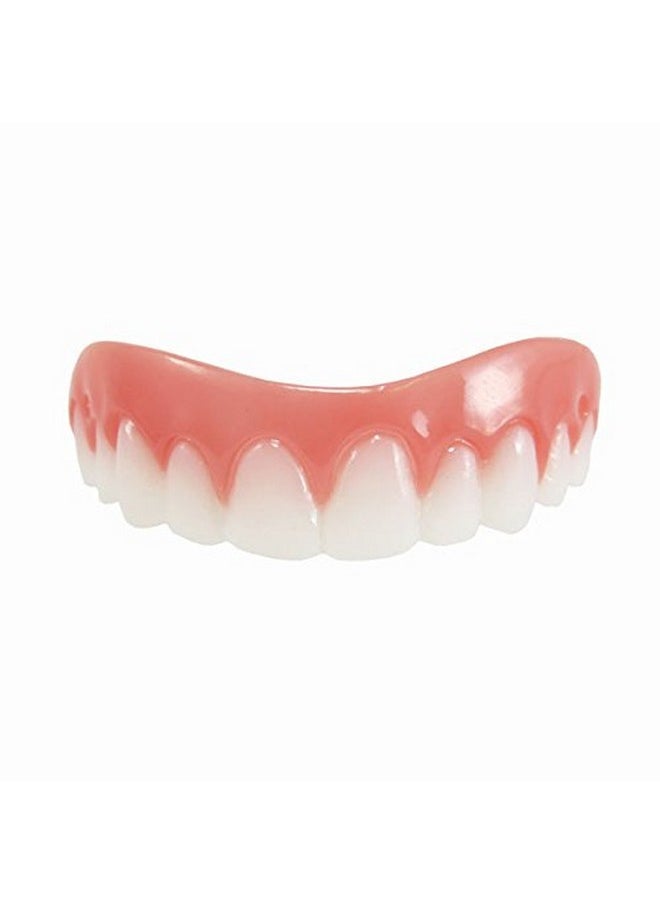 Flex 2Pk - Bright White Shade - One Size Fits Most. Fix Your Smile At Home In Minutes! Comfortable Upper Cosmetic Veneer For A Perfect Smile!