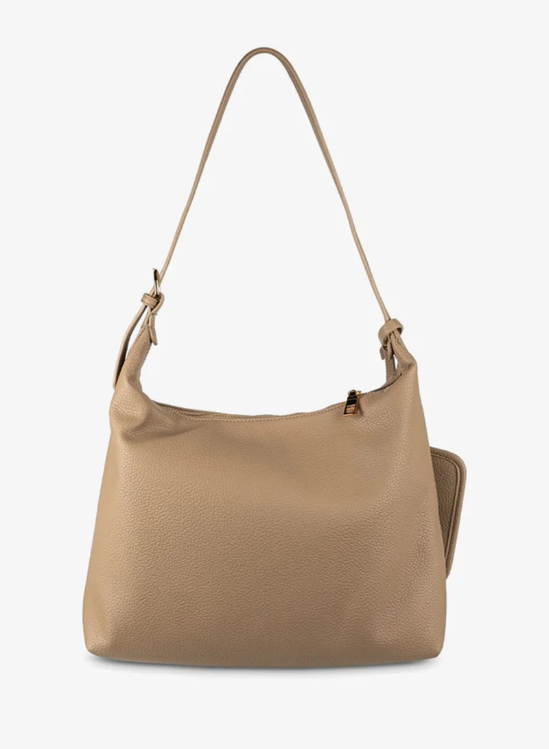 Vincci Beige Women Hobo Bag with coin purse for Women | Best Price UAE